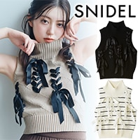 �ڴ��ָ���10%OFF�ۡ�ͽ���ʡ�SNIDEL ���ʥ��ǥ�  ��ܥ�ǥ��ƥ�����Ρ�����˥åȥץ륪���С� SWNT264082 8����9�������ͽ�� /����󥻥������Բľ���