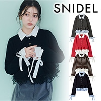 �ڴ��ָ���10%OFF�ۡ�ͽ���ʡ�SNIDEL ���ʥ��ǥ�  �ܥ�塼��ե��ڥץ�५���ǥ����� SWNT264231 9������10��������ͽ�� /����󥻥������Բľ���