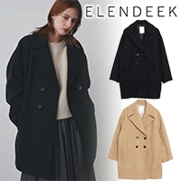 �ڴ��ָ���10%OFF�ۡ�ͽ���ʡ�ELENDEEK �����ǥ�����  BIG COLLAR WOOL CT 512660010201 11������12��������ͽ�� ��ʧ����������Բ� 26FW 2026���� ���� ����󥻥������Բ� 