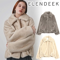 �ڴ��ָ���10%OFF�ۡ�ͽ���ʡ�ELENDEEK �����ǥ�����  FUR ZIP BZ 512660200301 11������12��������ͽ�� ��ʧ����������Բ� 26FW 2026���� ���� ����󥻥������Բ� 