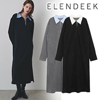 �ڴ��ָ���10%OFF�ۡ�ͽ���ʡ�ELENDEEK �����ǥ�����  BICOLOR POLO OP �Х����顼�ݥ����ԡ��� 512650301101 11������12��������ͽ�� ��ʧ����������Բ� 26FW 2026���� ���� ����󥻥������Բ� 