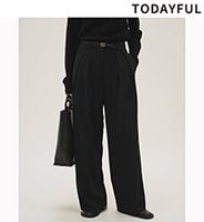 TODAYFUL �ȥ��ǥ��ե�   Doubletuck Twill Trousers 12620714  /����󥻥������Բľ��� �������ˤ�15���ޤ�¨��ȯ��(���˰ʳ�)��