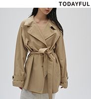 ��ͽ���ʡ�TODAYFUL �ȥ��ǥ��ե�  Spring Short Trench 12710003 3�����4��������ͽ�� /����󥻥������Բľ���
