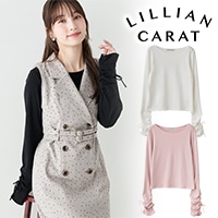 LILLIAN CARAT ��ꥢ�󥫥�å� ��ܥ󥮥㥶�����꡼�֥ȥåץ� 46621227 �ͥ��ݥ�����̵�� /����󥻥������Բľ��ʡ������ˤ�15���ޤ�¨��ȯ��(���˰ʳ�)��