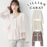 LILLIAN CARAT ��ꥢ�󥫥�å� �˥åȥĥ����ɥ����ǥ����� 46633306 /����󥻥������Բľ��ʡ������ˤ�15���ޤ�¨��ȯ��(���˰ʳ�)��