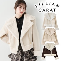 LILLIAN CARAT ��ꥢ�󥫥�å�  �����顼���顼�ࡼ�ȥ󥸥㥱�å� 46614336  /����󥻥������Բľ��ʡ������ˤ�15���ޤ�¨��ȯ��(���˰ʳ�)��