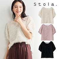 Stola. ���ȥ� ���åȥ��㥫����5ʬµ�֥饦�� 26611110 /����󥻥������Բľ��� �������ˤ�15���ޤ�¨��ȯ��(���˰ʳ�)��