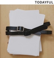 �ڴ��ָ���ݥ����5%��10/18(��)23:59�ޤǡۡ�ͽ���ʡ�TODAYFUL �ȥ��ǥ��ե�  Backle Leather Belt 12621044 2�����3��������ͽ�� /����󥻥������Բľ���