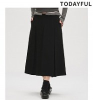 �ڴ��ָ���ݥ����5%��10/18(��)23:59�ޤǡۡ�ͽ���ʡ�TODAYFUL �ȥ��ǥ��ե�  Georgette Pleats Skirt 12710805 2������3��������ͽ�� /����󥻥������Բľ���