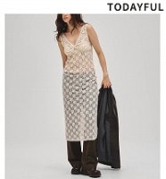 �ڴ��ָ���ݥ����5%��10/18(��)23:59�ޤǡۡ�ͽ���ʡ�TODAYFUL �ȥ��ǥ��ե�  Shrink Lace Dress 12710302 4�����5��������ͽ�� /����󥻥������Բľ���