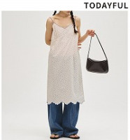 �ڴ��ָ���ݥ����5%��10/18(��)23:59�ޤǡۡ�ͽ���ʡ�TODAYFUL �ȥ��ǥ��ե�  Cotton Scallop Dress 12710304 4�����5��������ͽ�� /����󥻥������Բľ���