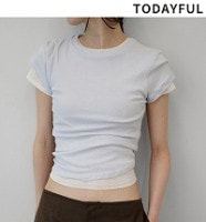 �ڴ��ָ���ݥ����5%��10/18(��)23:59�ޤǡۡ�ͽ���ʡ�TODAYFUL �ȥ��ǥ��ե�  Soft Fraice T-shirts 12710615 4������5��������ͽ�� �ͥ��ݥ�����̵�� /����󥻥������Բľ���