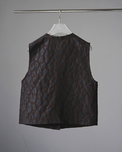 SOLD OUTanuke ̡  Leopard Jacquard Vest 62520111  /󥻥Բľʡˤ15ޤ¨ȯ(˰ʳ)