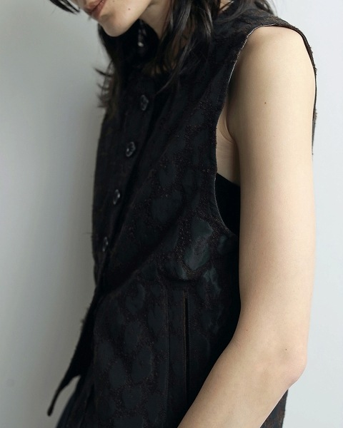 SOLD OUTanuke ̡  Leopard Jacquard Vest 62520111  /󥻥Բľʡˤ15ޤ¨ȯ(˰ʳ)