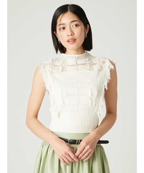 ��SALE50%OFF��FRAY I.D �ե쥤�����ǥ���  �����å����㥫���ɥ˥åȥȥåץ� FWNT254201 /����󥻥������Բľ��ʡ������ˤ�15���ޤ�¨��ȯ��(���˰ʳ�)��