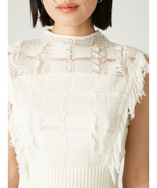 ��SALE50%OFF��FRAY I.D �ե쥤�����ǥ���  �����å����㥫���ɥ˥åȥȥåץ� FWNT254201 /����󥻥������Բľ��ʡ������ˤ�15���ޤ�¨��ȯ��(���˰ʳ�)��