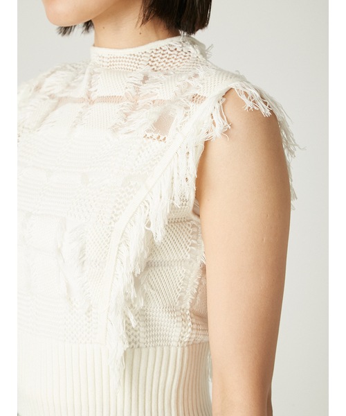 ��SALE50%OFF��FRAY I.D �ե쥤�����ǥ���  �����å����㥫���ɥ˥åȥȥåץ� FWNT254201 /����󥻥������Բľ��ʡ������ˤ�15���ޤ�¨��ȯ��(���˰ʳ�)��