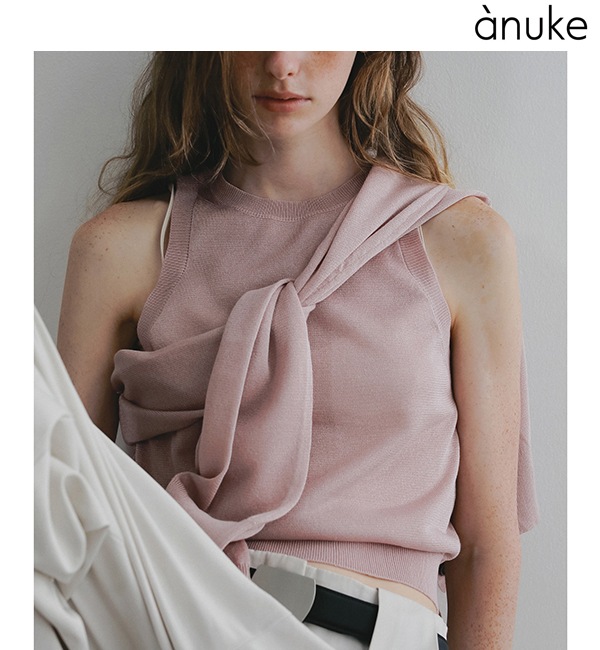 ��SOLD OUT��anuke ����̡���  Highgauge Sheer Tanktop 62610509  �ͥ��ݥ�����̵�� /����󥻥������Բľ��� �������ˤ�15���ޤ�¨��ȯ��(���˰ʳ�)��