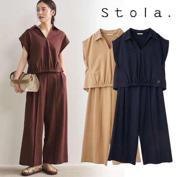 Stola. ���ȥ� ���դ��ץ륪���С��ܥ磻�ɥѥ�ĥ��å� 26525303  /����󥻥������Բľ��� �������ˤ�15���ޤ�¨��ȯ��(���˰ʳ�)��