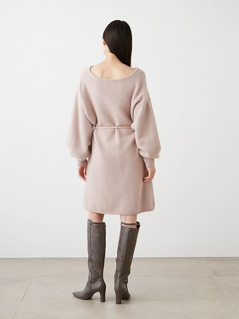 スナイデル snidel ファーライクベルティッドミニワンピ SALE70%OFF】SNIDEL スナイデル ファーライクベルティッドミニ