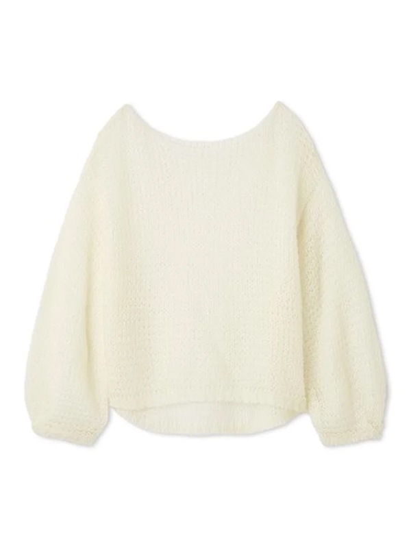 期間限定20%OFF】FRAY I.D フレイアイディー シアーモヘヤニットプル