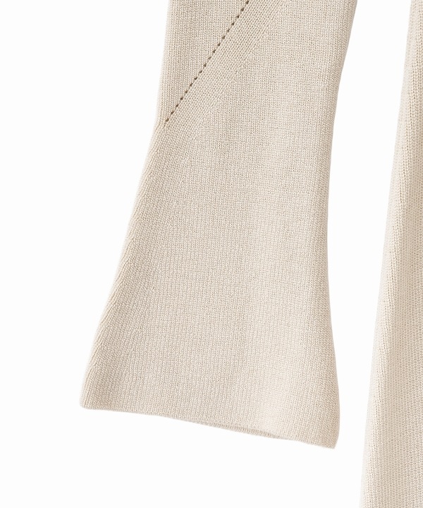 COCODEAL ココディール レースディティールオフショルニットワンピース