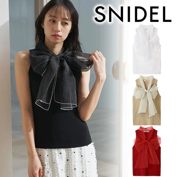 �ڴ��ָ���10%OFF��SNIDEL ���ʥ��ǥ�  ���᥹��ܥ������˥åȥץ륪���С� SWNT262106  /����󥻥������Բľ��� �������ˤ�15���ޤ�¨��ȯ��(���˰ʳ�)��