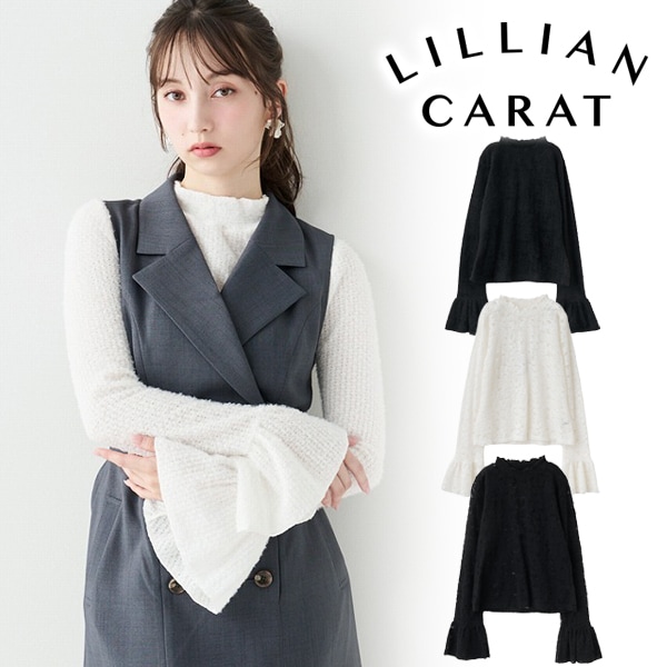 LILLIAN CARAT ��ꥢ�󥫥�å� �ե�åե����졼���ϥ��ͥå��ȥåץ� 46621240 �ͥ��ݥ�����̵�� /����󥻥������Բľ��ʡ������ˤ�15���ޤ�¨��ȯ��(���˰ʳ�)��