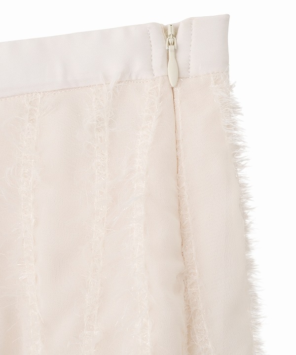 【新品同様】COCO DEAL ウェーブフラッフィーフレアスカート　ブラック SOLD OUT】COCODEAL ココディール ウェーブフラッフィーフレアスカート