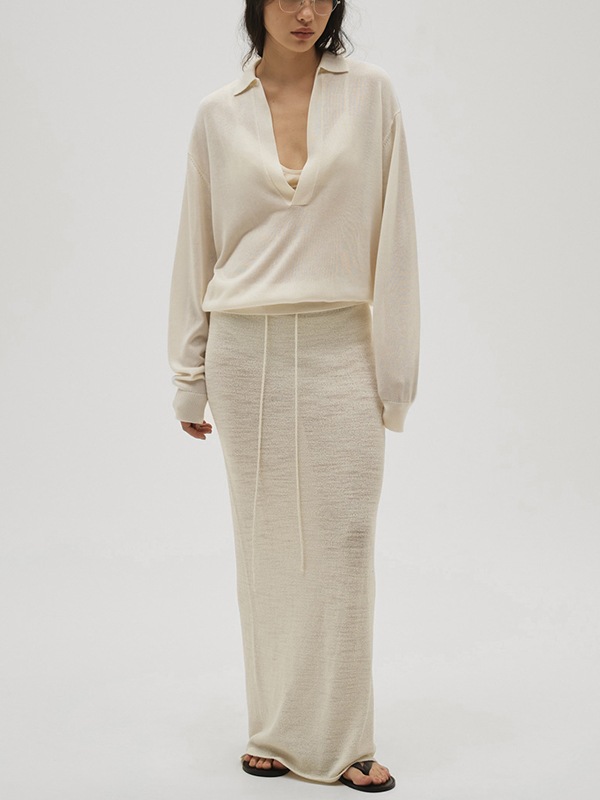 追加生産決定】【予約商品】TODAYFUL トゥデイフル Silky Skipper Knit