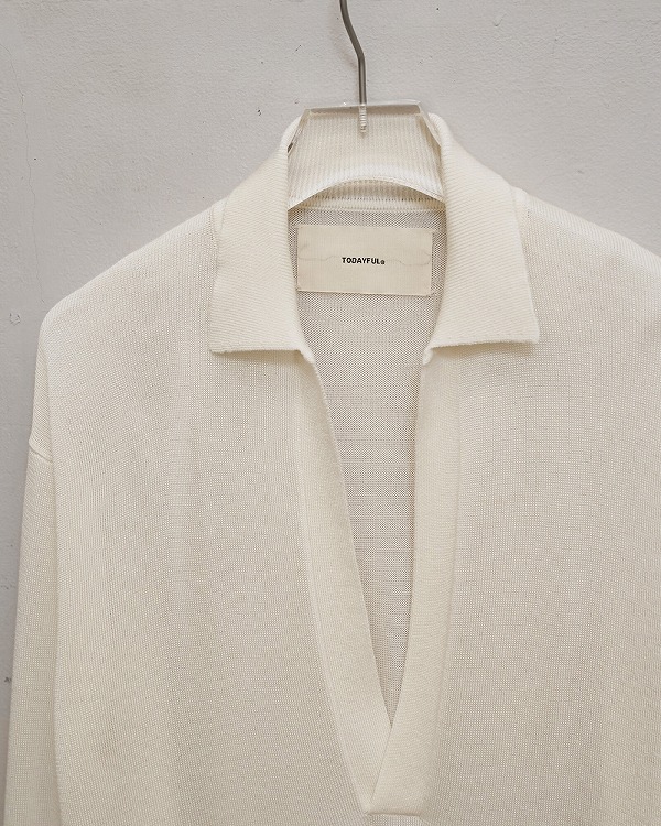 追加生産決定】【予約商品】TODAYFUL トゥデイフル Silky Skipper Knit