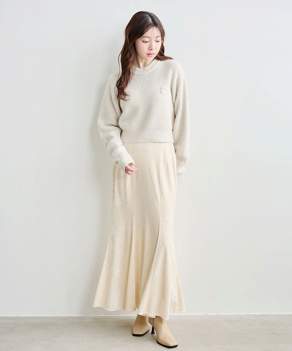 SOLD OUT】COCODEAL ココディール ベロアマーメイドスカート 76117542