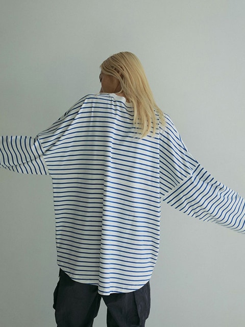 anuke Print Long T-shirts アンヌーク todayful anuke アンヌーク Pattern Big Long T-shirts 62510608