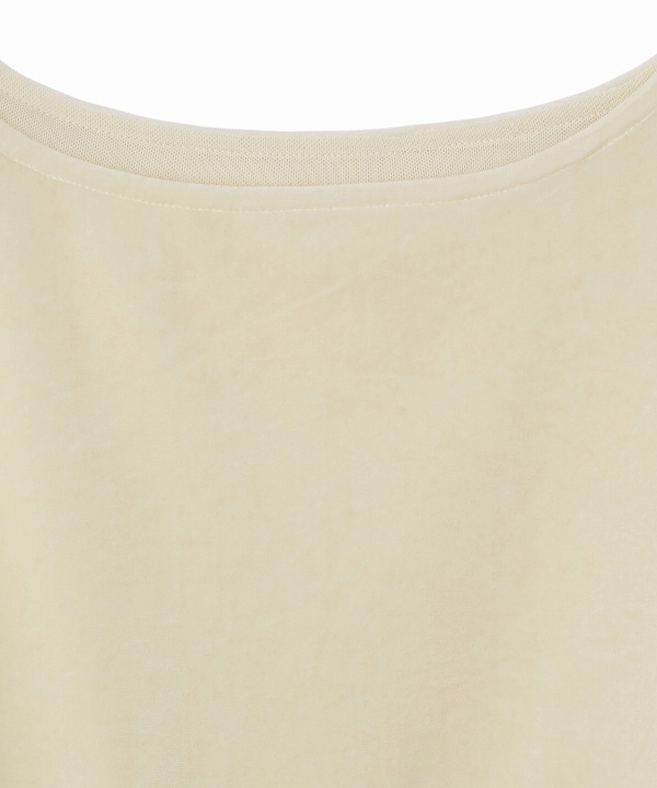 COCODEAL ココディール ベロアドッキングバルーントップス 76121547