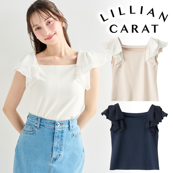LILLIAN CARAT ��ꥢ�󥫥�å�  ��ܥ󥷥������ɥå��󥰥ȥåץ� 46521520  �ͥ��ݥ�����̵�� /����󥻥������Բľ��� �������ˤ�15���ޤ�¨��ȯ��(���˰ʳ�)��