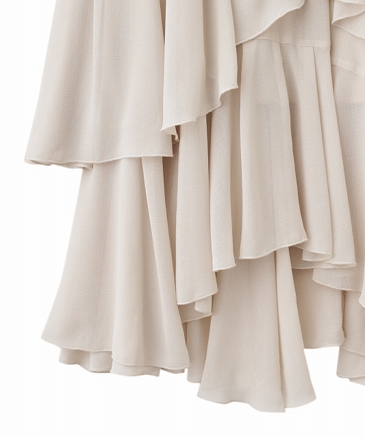 COCODEAL ココディール ティアードフリルスカート 75517049