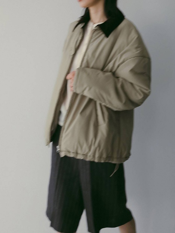 anuke アンヌーク Velour Collar Blouzon 62610203 /キャンセル返品