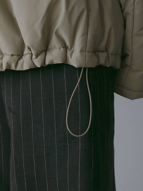 anuke アンヌーク Velour Collar Blouzon 62610203 /キャンセル返品