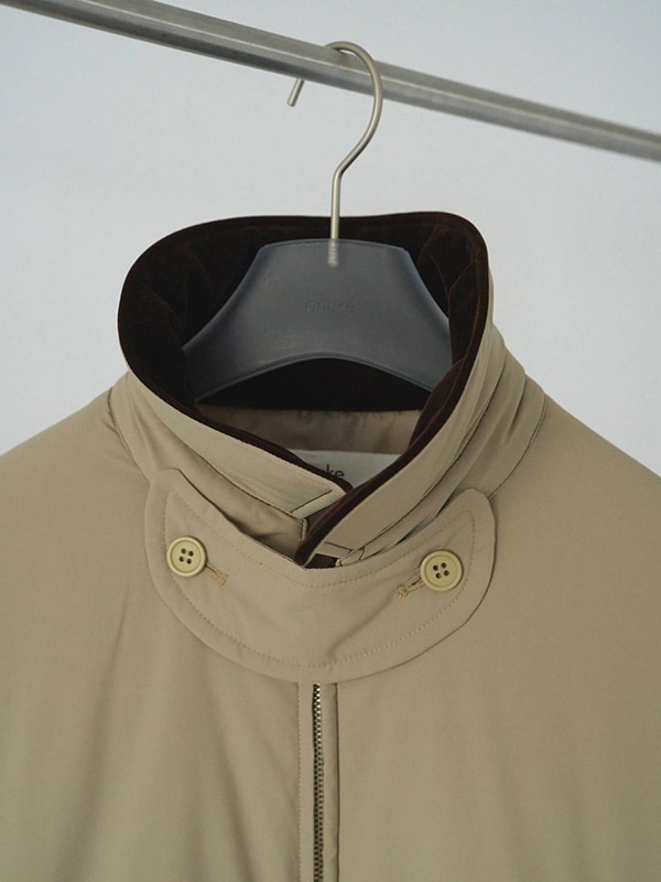 anuke アンヌーク Velour Collar Blouzon 62610203 /キャンセル返品