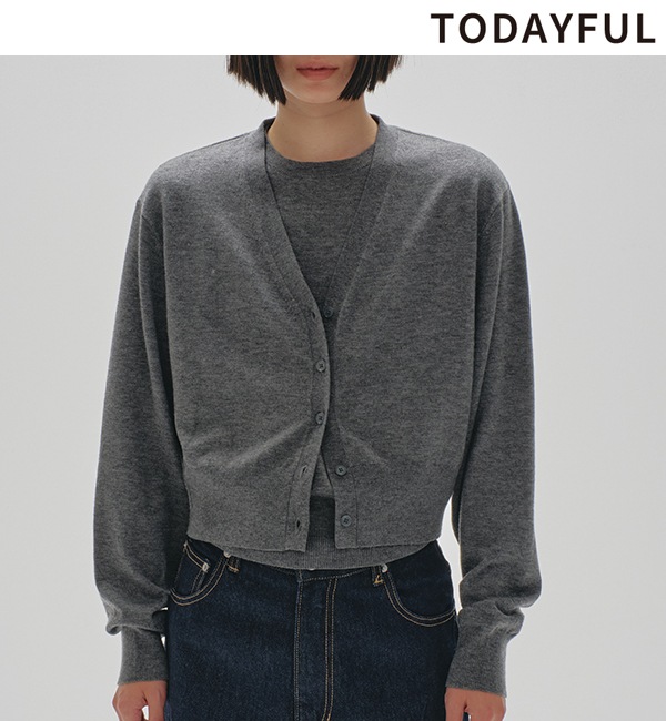 TODAYFUL　Mix Handknit Vest TODAYFUL Mix Handknit Vest（ベスト）｜BOICE FROM BAYCREW'S（ボイス