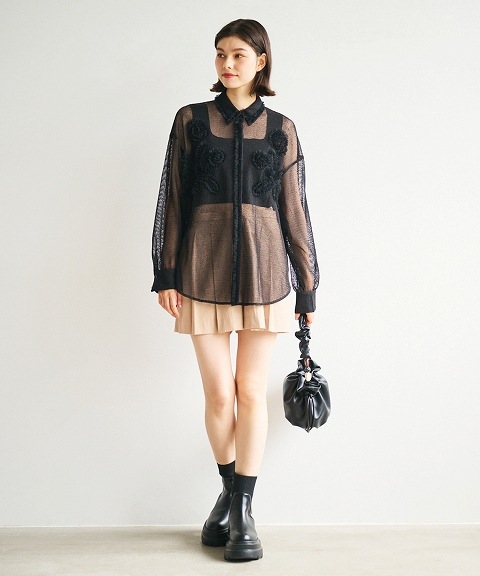 SALE70%OFF】COCODEAL ココディール レイヤーライクキュロットパンツ