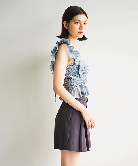 SALE70%OFF】COCODEAL ココディール レイヤーライクキュロットパンツ