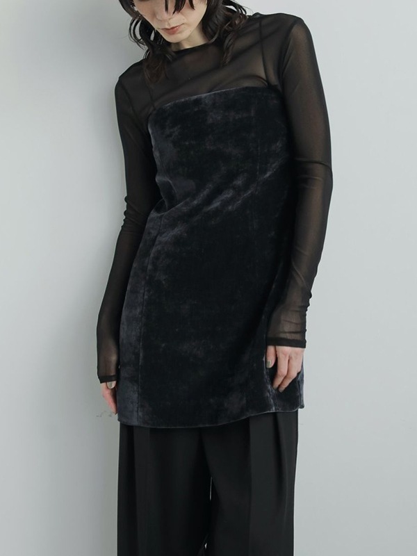 SOLD OUTanuke ̡  2way Sheer Tops 62520609 /󥻥Բľʡˤ15ޤ¨ȯ(˰ʳ)