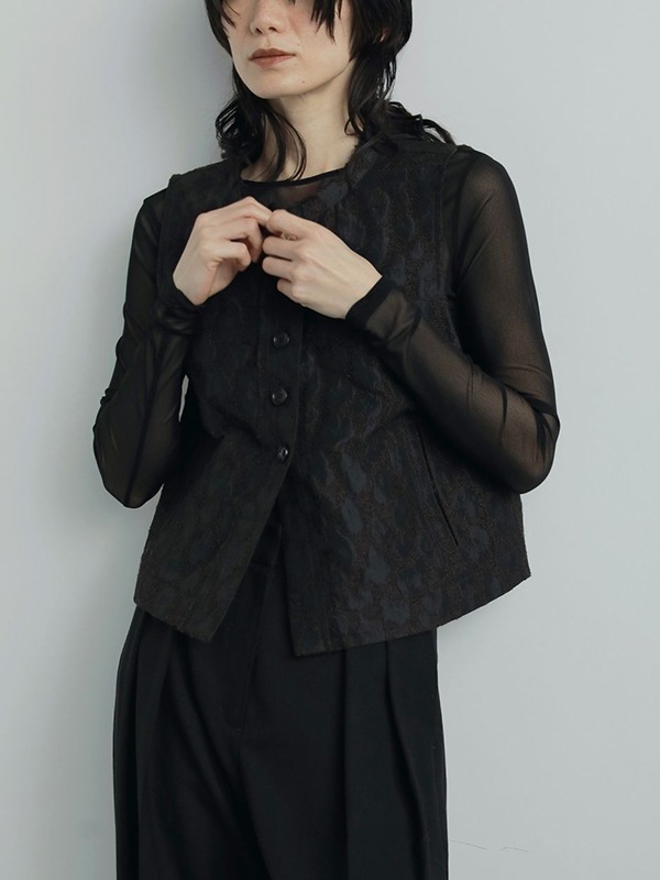 SOLD OUTanuke ̡  2way Sheer Tops 62520609 /󥻥Բľʡˤ15ޤ¨ȯ(˰ʳ)