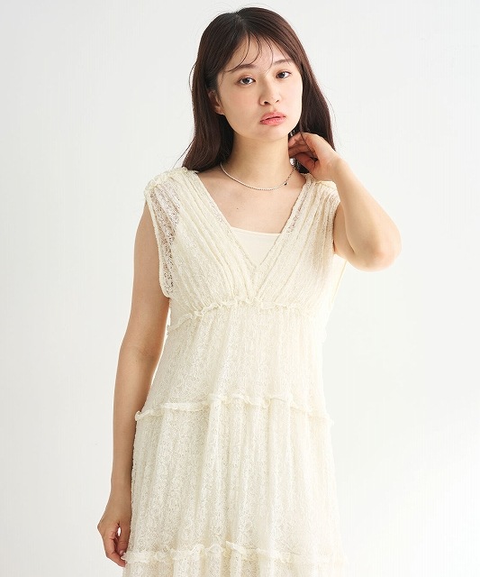 【美品】cocodeal ワンピース　タグ付き 新品タグ付✨ココディール COCODEAL ドット チュールギャザー