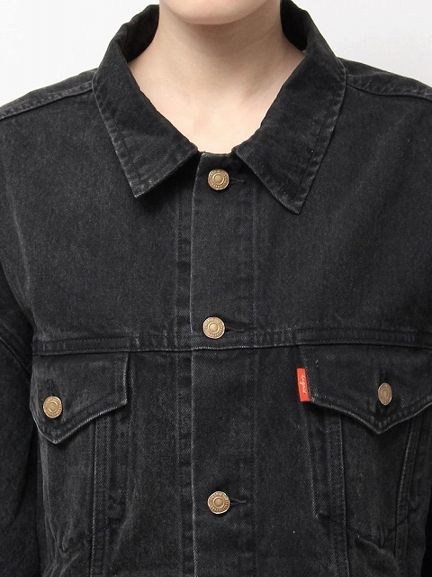 n.　Ungrid アングリッド ビックシルエット デニムジャケット 黒 Ungrid ビッグシルエットデニムジャケット（ブラック