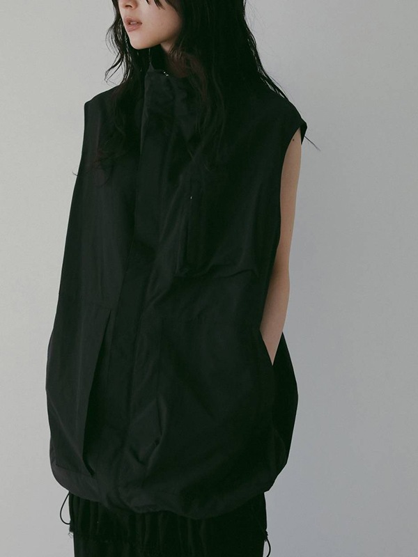 anuke ����̡���  Standcollar Pocket Vest 62610103  /����󥻥������Բľ��� �������ˤ�15���ޤ�¨��ȯ��(���˰ʳ�)��