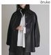 anuke ����̡��� Ecoleather Over Jacket 62620105 /����󥻥������Բľ��ʡ������ˤ�15���ޤ�¨��ȯ��(���˰ʳ�)��