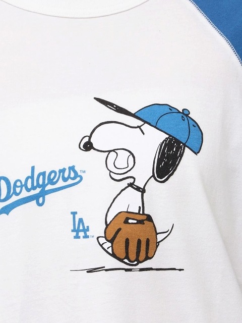 ��SALE50%OFF��Ungrid ���󥰥�å�  ��MLB��PEANUTS�ۥ饰���Tee 112542779701 �ͥ��ݥ�����̵�� /����󥻥������Բľ��ʡ������ˤ�15���ޤ�¨��ȯ��(���˰ʳ�)��