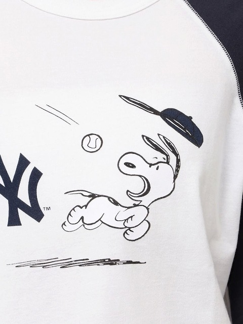 ��SALE50%OFF��Ungrid ���󥰥�å�  ��MLB��PEANUTS�ۥ饰���Tee 112542779701 �ͥ��ݥ�����̵�� /����󥻥������Բľ��ʡ������ˤ�15���ޤ�¨��ȯ��(���˰ʳ�)��